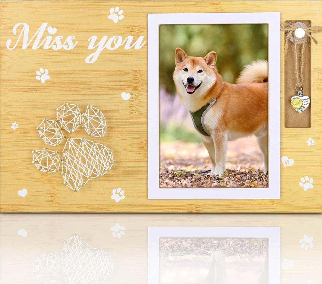 Paw print frame sales memorial