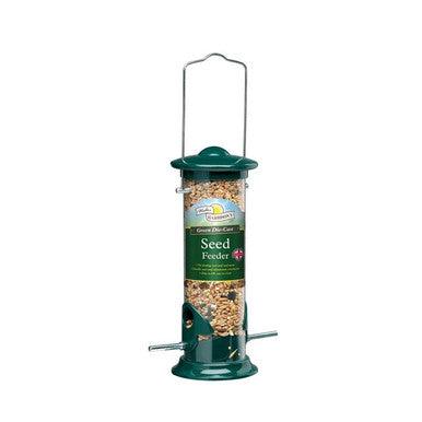 Harrisons Green Die Cast Seed Feeder 20cm