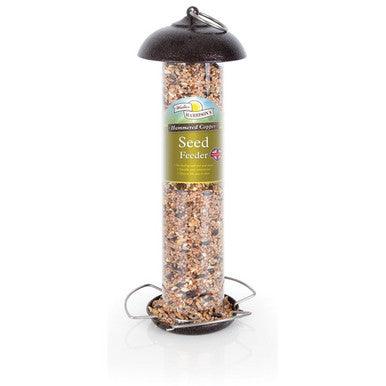 Harrisons Hammertone Copper Seed Feeder 30cm