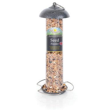 Harrisons Hammertone Silver Seed Feeder 30cm