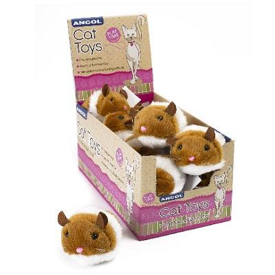 Ancol Jittery Mouse Cat Toy x12 - North East Pet Shop Ancol