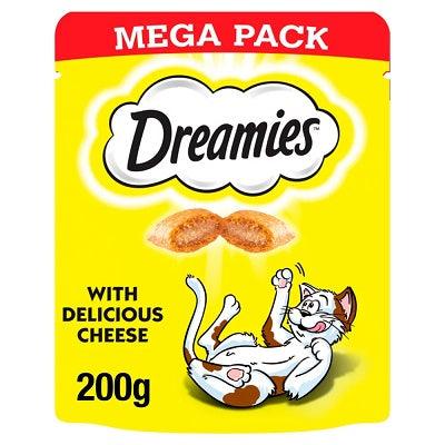 Dreamies Cheese Mega Pack 6x200g - North East Pet Shop Dreamies