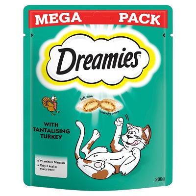 Dreamies Turkey Mega Pack 6x200g - North East Pet Shop Dreamies