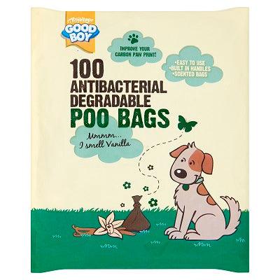 Good Boy Antibac Degrade Poo Bags 34x100 - North East Pet Shop Good Boy