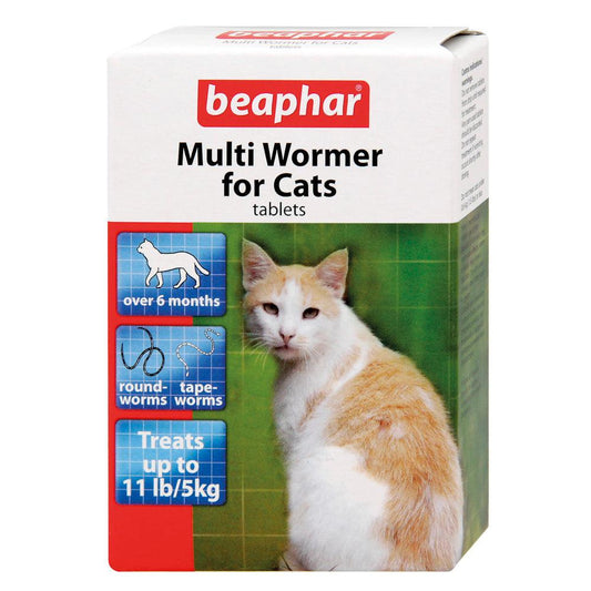 Beaphar Multi Wormer Cat 6x12 - North East Pet Shop Beaphar