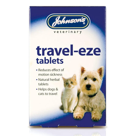 JVP Travel-Eze Tablets 24tab x6 - North East Pet Shop Johnsons Veterinary Products