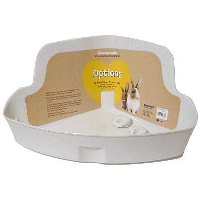 Rosewood Options Corner Litter Tray - North East Pet Shop Rosewood