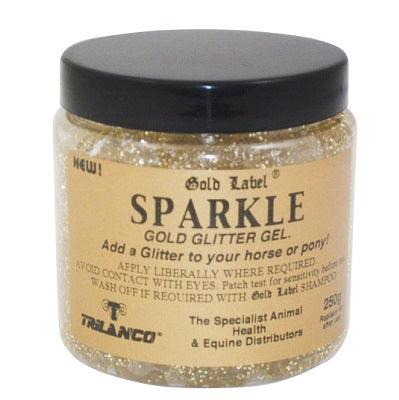 Gold Label Glitter Gel Gold - North East Pet Shop Stockcare