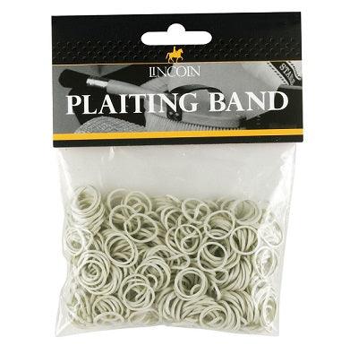 Lincoln Plaiting Bands 500s White - North East Pet Shop Lincoln