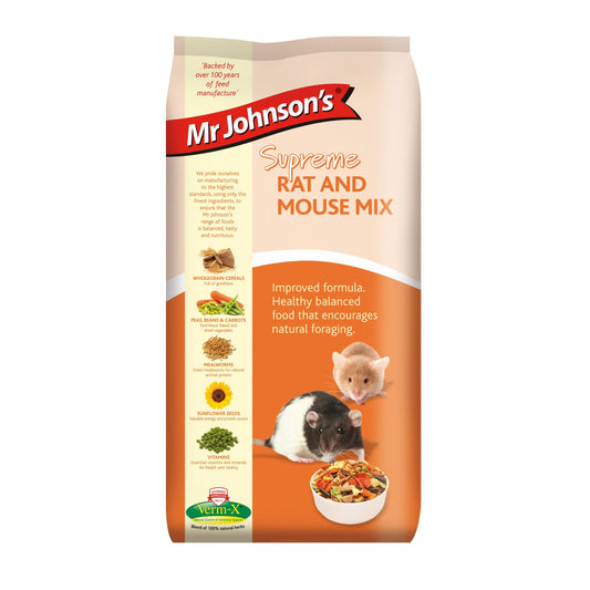 Mr Johnsons Supreme Rat&Mouse Mix - North East Pet Shop Mr Johnsons