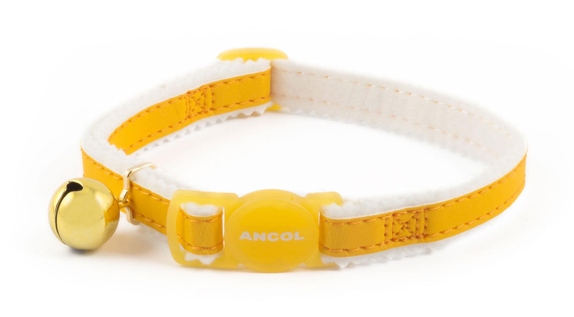 Ancol Cat Col Reflective Yellow - North East Pet Shop Ancol