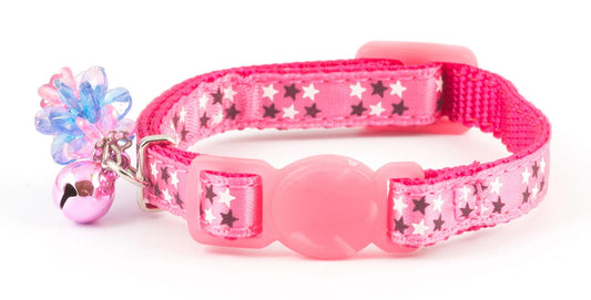 Ancol Kitten Collar Luxury Star Pink - North East Pet Shop Ancol