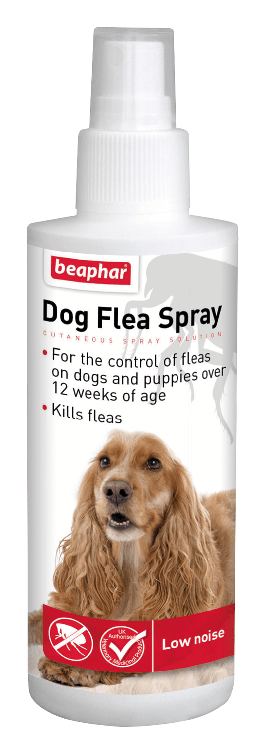 Beaphar Dog Flea Spray Pump Action x6 - North East Pet Shop Beaphar