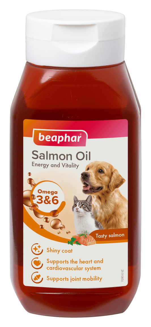 Beaphar Salmon Oil 6x425ml - North East Pet Shop Beaphar