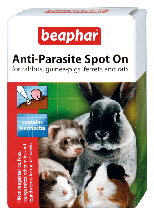 Beaphar Anti Parasite Spot On Rabbit x6 - North East Pet Shop Beaphar