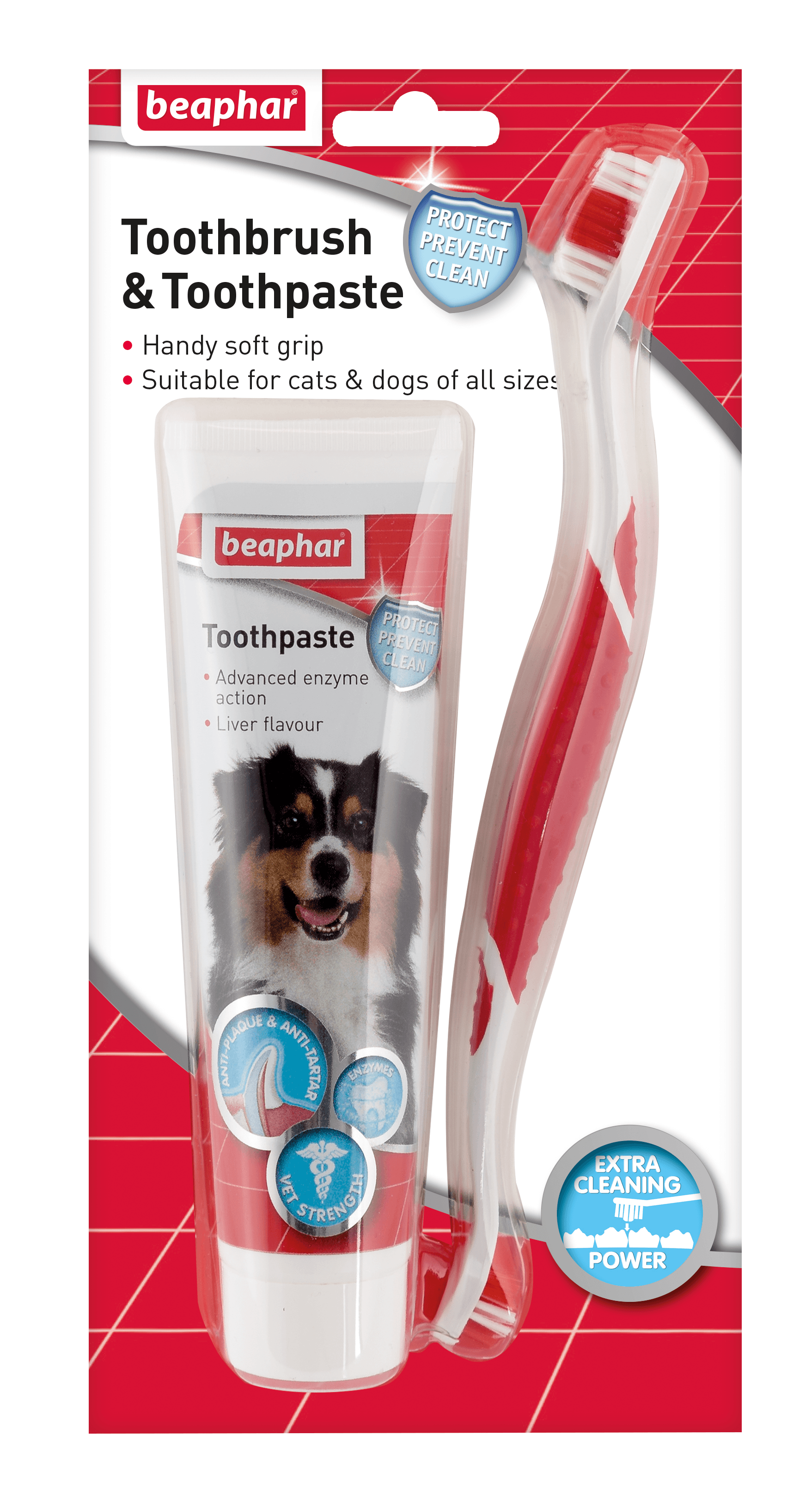 Beaphar Toothbrush & Toothpaste x6 - North East Pet Shop Beaphar