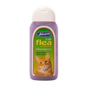JVP Cat Flea Cleansing Shampoo 200mlx6 - North East Pet Shop Johnsons Veterinary Products