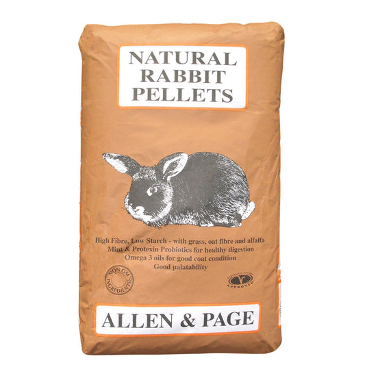 Allen & Page Natural Rabbit Pellets - North East Pet Shop Allen & Page