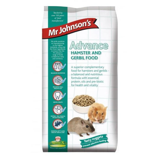 Mr Johnsons Advance Hamster&Gerbil - North East Pet Shop Mr Johnsons