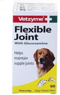 Vetzyme Flex Joint Glucose Tabs Dog 3x90 - North East Pet Shop Vetzyme