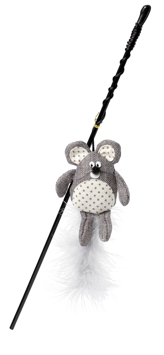 HOP Really Mice Hessian Cat Wand x4 - North East Pet Shop House of Paws