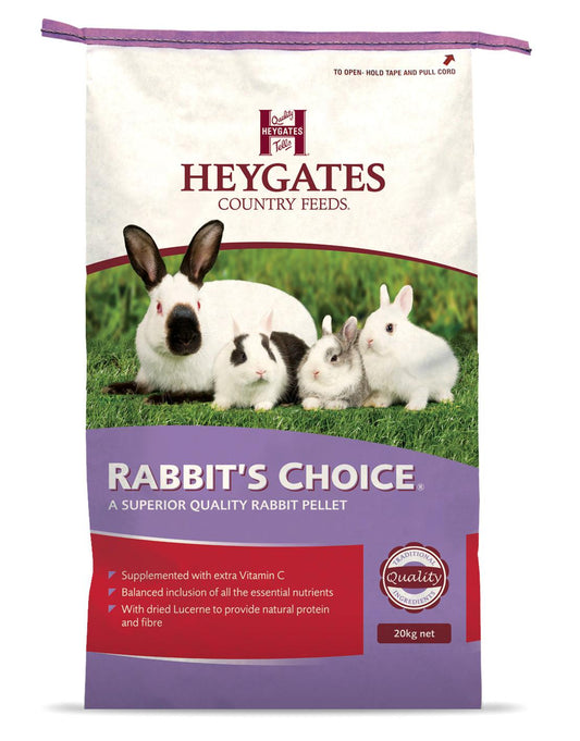 Heygates Rabbit Choice Pellets - North East Pet Shop Heygates