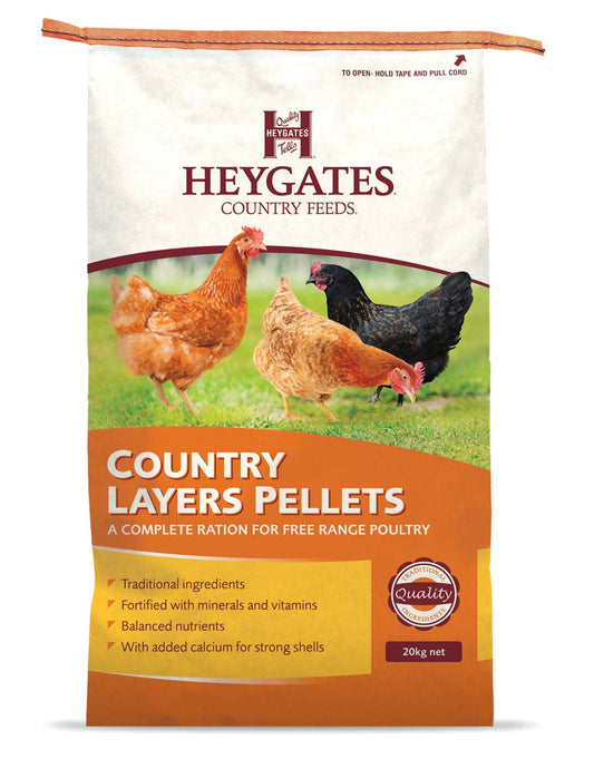 Heygates Country Layers Pellets - North East Pet Shop Heygates