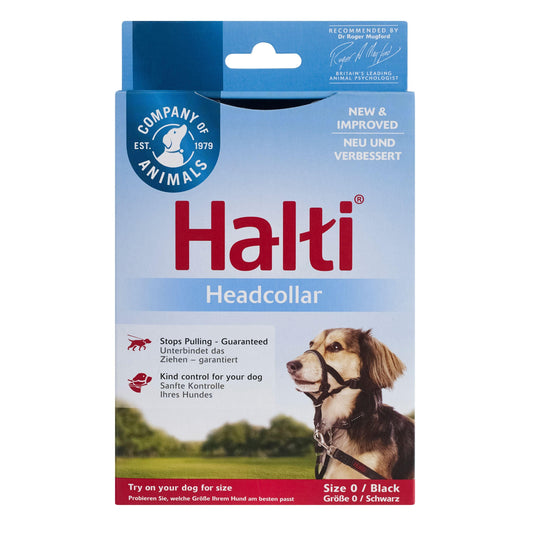 Halti Headcollar Black Size 0 - North East Pet Shop Halti