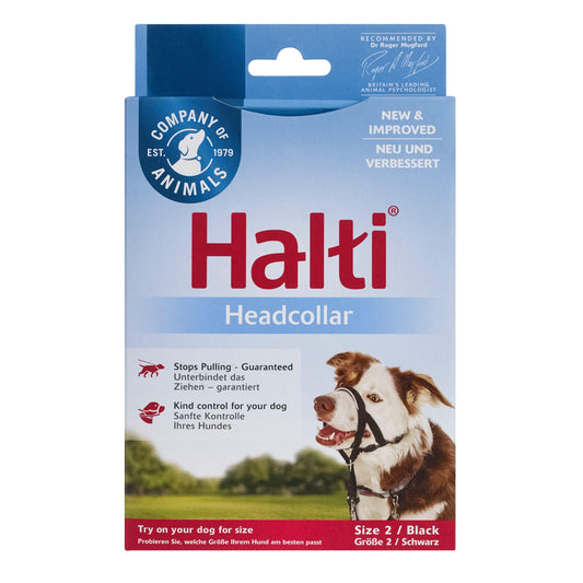 Halti Headcollar Black Size 2 - North East Pet Shop Halti
