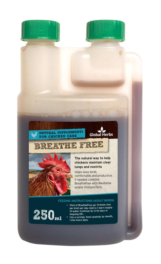 Global H Breathe Free (Chicken) - North East Pet Shop Global Herbs