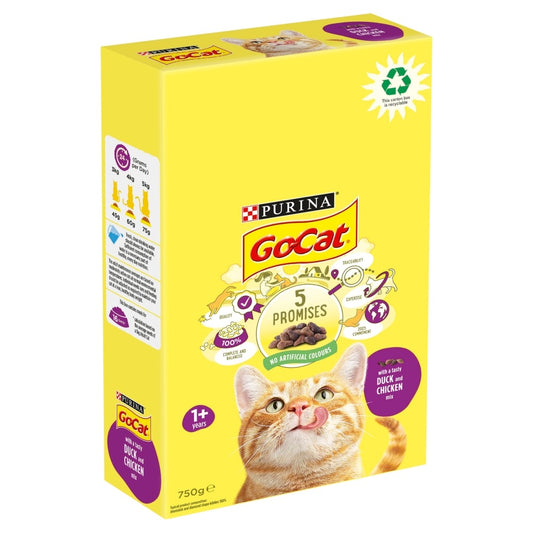 Go-Cat Comp Chicken & Duck 5x750g