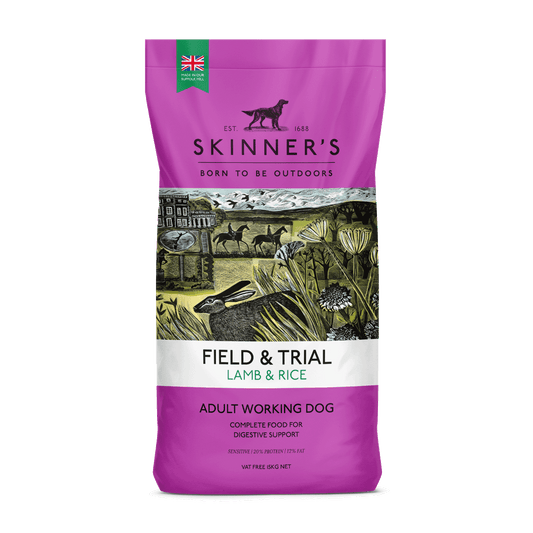 Skinners Field & Trial Lamb & Rice - North East Pet Shop Skinners