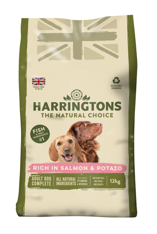 Harringtons Dog Salmon & Potato - North East Pet Shop Harringtons