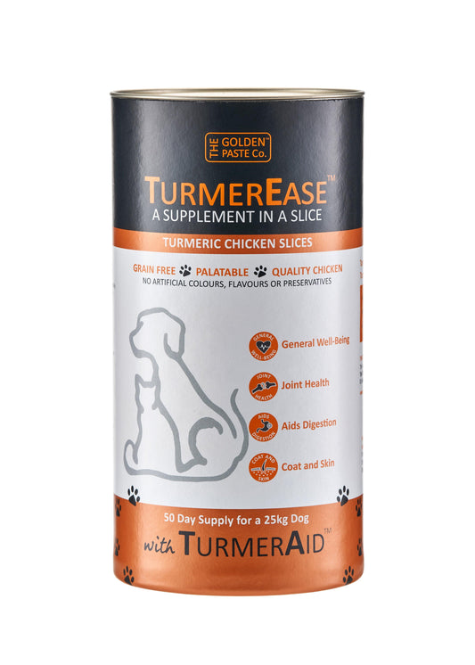 TurmerEase Turmeric Chicken Slices - North East Pet Shop The Golden Paste Co