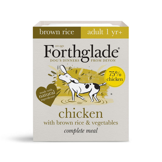 Forthglade Adult Complete Chicken Trays 18 x 395g - North East Pet Shop Forthglade