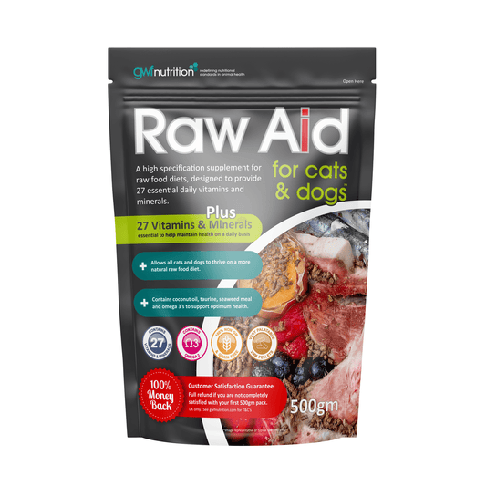 Growell Feeds Raw Aid for Cats & Dogs - North East Pet Shop GWF Nutrition