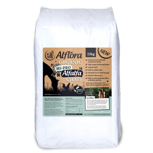 Alflora Organic HPro Alfalfa Chaff - North East Pet Shop Alflora