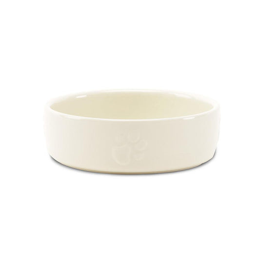 Scruffs Icon Cream Food Bowl 15cm - North East Pet Shop Scruffs