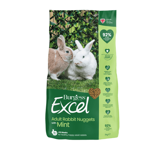 Burgess Excel Rabbit Nuggets - North East Pet Shop Burgess
