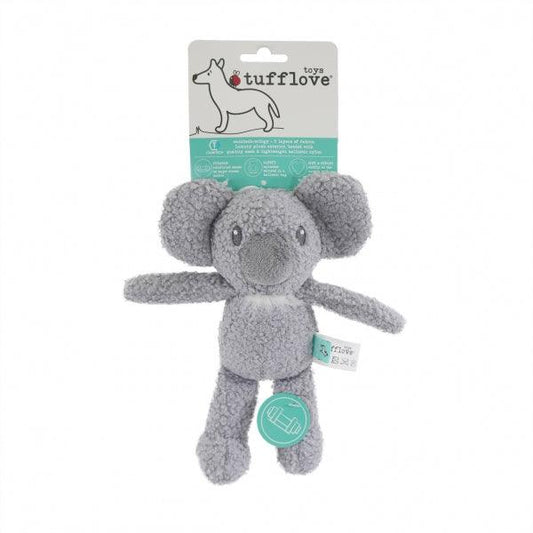 Tufflove Koala Dog Toy Small x3 - North East Pet Shop Tuff Love