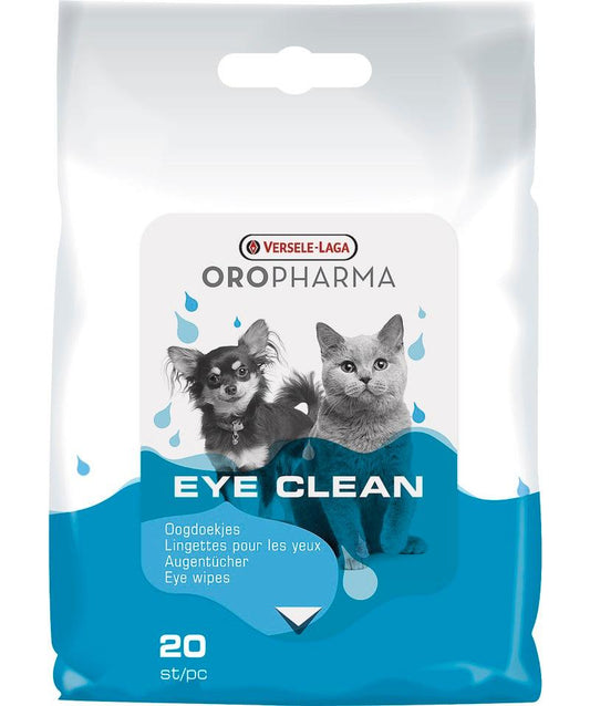 Versele Laga Eye Clean Wipes 6 x 20 Sheets - North East Pet Shop Versele Laga
