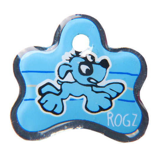 Rogz Pupz ID Instant Resin Tag BlueRingo - North East Pet Shop Rogz
