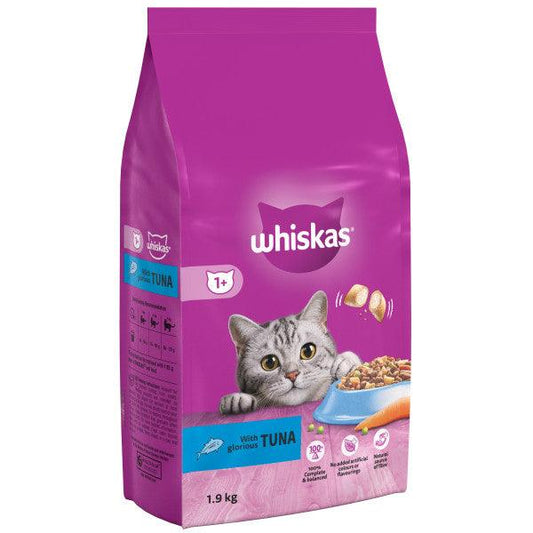 Whiskas Dry 1+ Tuna - North East Pet Shop Whiskas
