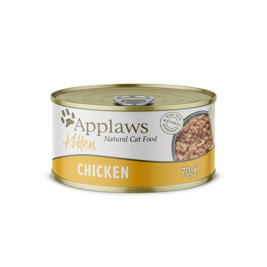 Applaws Kitten Chicken Tins 24x70g