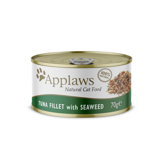 Applaws Cat Tuna & Seaweed Tins 24x70g