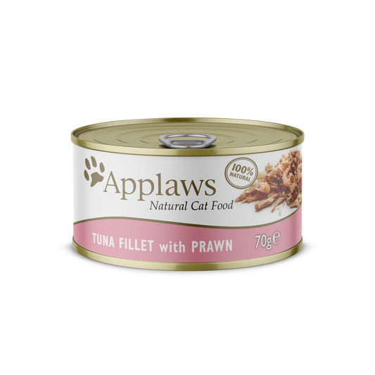 Applaws Cat Tuna & Prawn Tins 24x70g