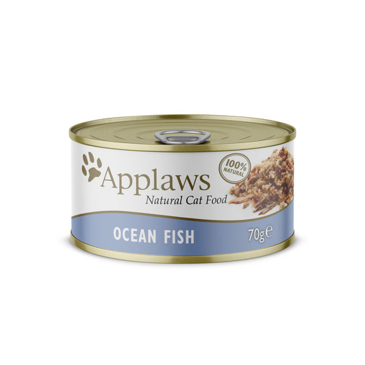 Applaws Cat Ocean Fish Tins 24x70g