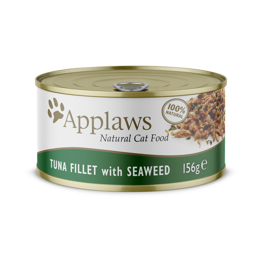 Applaws Cat Tuna & Seaweed Tins 24x156g