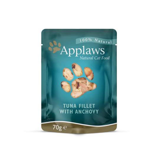 Applaws Cat Pch Tuna & Anchovy 12x70g