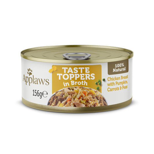 Applaws Dog Topper Chicken Veg Tin 156g